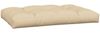 vidaXL Palettenkissen 2-tlg. Beige Stoff Bild 4