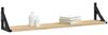 vidaXL Wandregale 2 Stk. Sonoma-Eiche 80 x 15 x 15,5 cm Holzwerkstoff 836329 Bild 3