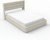 HOME DELUXE LED Bett SORINA inkl. Matratze Beige - 160 x 200 cm Bild 2