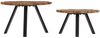 vidaXL Couchtische 2 Stk. Altholz Massiv 247933 Bild 2