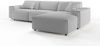 KAWOLA Sofa RANI Ecksofa Cord hellgrau Recamiere rechts 71 x 189 x 299 cm Bild 4