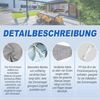 LuxusKollektion Sonnensegel Sonnensegel Quadrat Wasserdicht UV Schutz Garten 5x5 Grau Bild 4