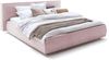 KAWOLA Bett CARLO Polsterbett Stoff rosa 180x200cm Bild 3
