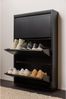 Schuhschrank Sabine aus Metall, Schwarz Bild 2