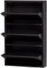 Schuhschrank Sabine aus Metall, Schwarz Bild 5