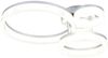 LED Deckenleuchte MOVA 3 Ringe Chrom Silber, Neutralweiß 4000K, Breite 51cm Bild 2