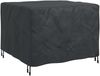 vidaXL Möbelbezug Uni Schwarz 113 x 113 x 73 cm 210D 4105708 Bild 2