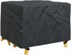 vidaXL Möbelbezug Uni Schwarz 113 x 113 x 73 cm 210D 4105708 Bild 3