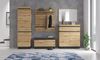Garderobenschrank >CORTE< in Coast Evoke Eiche Dekor - 60,1x200,5x45cm (BxHxT) Bild 3