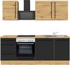 KOCHSTATION Küchenzeile KS-Florida mit 38mm starker Arbeitsplatte, Breite 220 cm, wahlweise mit E-Geräten, Soft-Close-Funktion Bild 3