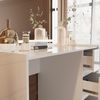 Schminktisch Marla Weiß Hochglanz 120 cm mit LED-Spiegel Vicco Bild 5