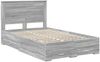vidaXL Bettgestell mit Schubladen mit Kopfteil Holzwerkstoff 3410339 Bild 4