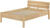 Metallfreies Holzbett Eschenholz mit Rost 140x200 V-60.90-14K50 cm x 7 x 7 Bild 3