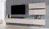 AX LIVING Anbauwand Loriano V Wohnwand beige Kaschmir 300 cm breit Bild 3