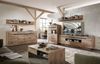 Wohnwand Wohnzimmerschrank BELLANO HH83 Viking Oak Nature mit LED Bild 3