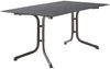 Sieger 5180-30 Klapptisch mit Polytec Tischplatte, Stahlrohr Beton, hell 90 x 73 x 160 cm Bild 2