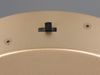 Moderne dimmbare LED Pendelleuchte DARVIN in Gold, Breite 64cm Bild 4