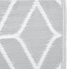 vidaXL Outdoor-Teppich Grau 120x180 cm Bild 4