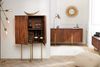 riess-ambiente Sideboard GATSBY 160cm braun/schwarz - Massivholz, Lamellenfront, Stauraum (Einzelartikel, 1 St), mit organischer Form und 8 Fächern – ideal für Wohnzimmer & Esszimmer Bild 4