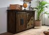 Sideboard Mango 140x45x85 braun lackiert RAILWAY #421 Bild 2