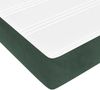 vidaXL Taschenfederkernmatratze Mittel Dunkelgrün 160x210x20 cm Samt 4016591 Bild 5