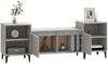 vidaXL TV-Schrank Betongrau 160 x 35 x 55 cm Holzwerkstoff [821200] Bild 4