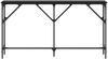vidaXL Konsolentisch Schwarz Eichen-Optik 140 x 23 x 75 cm 871335 Bild 5
