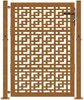 vidaXL Gartentor 100x125 cm Verwitterungsstahl Kreuzdesign 4101005 Bild 4