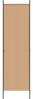 vidaXL Raumteiler Beige 150 x 180 cm Stoff 42039193 Bild 4