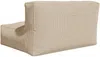 Vente-unique - NOUMARA Sofa SamtStoff Beige - B 95 cm x H 80 cm x L 135 cm Bild 4