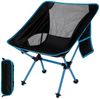 TUWENA Klappstuhl Campingstuhl, Ultraleichter Klappstuhl Gartenstuhl Faltstuhl Tragbar Bild 5