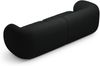 Micadoni Sofa Kate 4-Sitzer Boucle Schwarz Bild 3
