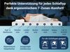 Betten-ABC XXL TFK – 7-Zonen-Taschenfederkern- matratze, mit CoolLife-Bezug, Härtegrad H4, Größe: 90x200 Bild 4