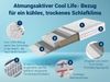Betten-ABC XXL TFK – 7-Zonen-Taschenfederkern- matratze, mit CoolLife-Bezug, Härtegrad H4, Größe: 90x200 Bild 5