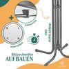 KESSER® Gastro Stehtisch klappbar - Gastronomie Bistrotisch rund - Wetterbeständiger Klapptisch Gartentisch - Runder Partytisch - Hitzebeständig - Stabil und sicher Anthrazit, Ø 70 cm, 2er Set Bild 5