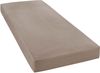 Janine Mako Jersey Spannbetttuch Bettlaken 180 - 200 x 200 cm OVP 5007 57 taupe Bild 4