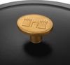 Ballarini 'Bellamonte' Cocotte, Gusseisentopf mit Deckel, Schwarz Oval 2.2 Bild 2
