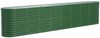 vidaXL Hochbeet Pulverbeschichteter Stahl 332x40x68 cm Grün 318908 Bild 2
