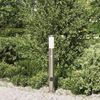 vidaXL Pollerleuchte mit Sensor&Steckdose 80 cm Edelstahl IP44 4006019 Bild 3