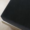vidaXL Spannbettlaken Jersey Schwarz 180x200 cm Baumwolle 136218 Bild 4