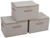 Sekey Aufbewahrungsbox Aufbewahrungsbox mit Deckel aus Vliesstoff Faltbare Stoffboxen, Faltbox Organizer für Kleidung Aufbewahrungsboxen für Schrank Regal Bild 5
