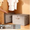 Sekey Aufbewahrungsbox Aufbewahrungsbox mit Deckel aus Vliesstoff Faltbare Stoffboxen, Faltbox Organizer für Kleidung Aufbewahrungsboxen für Schrank Regal Bild 3