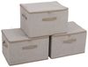 Sekey Aufbewahrungsbox Aufbewahrungsbox mit Deckel aus Vliesstoff Faltbare Stoffboxen, Faltbox Organizer für Kleidung Aufbewahrungsboxen für Schrank Regal Bild 4