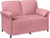 vidaXL 2-Sitzer Sofa Rosa 138 x 83 x 95 cm Samt 42033943 Bild 2