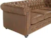 Vente-unique - Sofa 3-Sitzer - Microfaser - Vintage-Look - CHESTERFIELD Bild 4