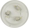 LED Deckenleuchte / Deckenschale, Opalglas matt, Dekorring Altmessing, Ø 45cm Bild 3