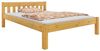 Erst-Holz Einzelbett Jugendbett 120x200 Futonbett Kieferbettgestell Massivholz natur Rollrost 60. 38-12 Bild 3