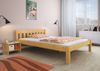 Erst-Holz Einzelbett Jugendbett 120x200 Futonbett Kieferbettgestell Massivholz natur Rollrost 60. 38-12 Bild 2