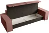 Vente-unique - AMELIA Sofa Stoff Rot - B 102 cm x H 85 cm x L 257 cm Bild 5