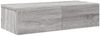 vidaXL Wandregal mit Schubladen Grau Sonoma 60x26,5x15cm Holzwerkstoff 859973 Bild 2